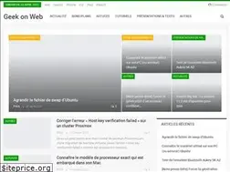 Sites similar to geekonweb.fr