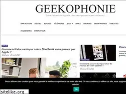 Sites similar to geekophonie.fr