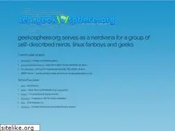 Sites similar to geekosphere.org
