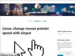 Sites similar to geekoverdose.wordpress.com