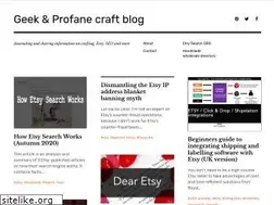 Sites similar to geekprofane.wordpress.com