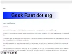 Sites similar to geekrant.org