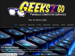 Sites similar to geeks2go.com.au