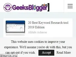 Sites similar to geeksblogger.com