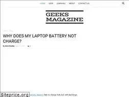 Sites similar to geeksmagazine.org