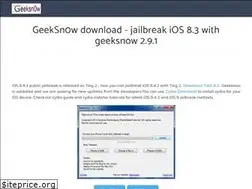 Sites similar to geeksn0wdownload.com