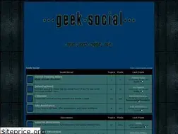 Sites similar to geeksocial.forumotion.com