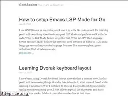 Sites similar to geeksocket.in
