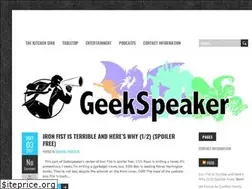 Sites similar to geekspeaker.com
