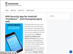 Sites similar to geekspeakr.com