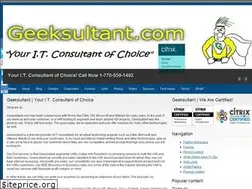 Sites similar to geeksultant.com