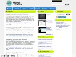 Sites similar to geeksww.com