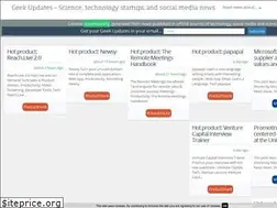 Sites similar to geekupdates.blogspot.com