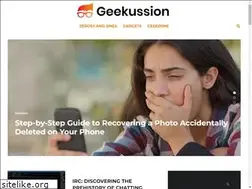 Sites similar to geekussion.com