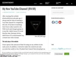 Sites similar to geekwithenvy.com