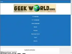 Sites similar to geekworldonline.com