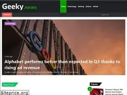 Sites similar to geeky.news