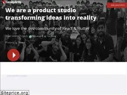 Sites similar to geekyants.com