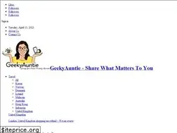 Sites similar to geekyauntie.com