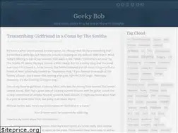 Sites similar to geekybob.com