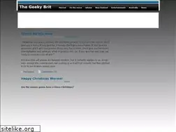 Sites similar to geekybrit.com
