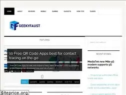 Sites similar to geekyfaust.info