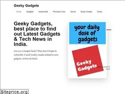 Sites similar to geekygadgets.in