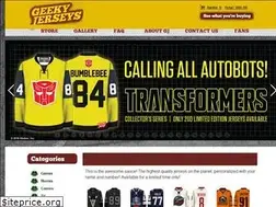 Sites similar to geekyjerseys.com