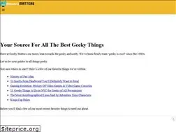 Sites similar to geekymatters.com