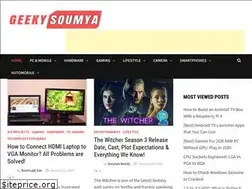 Sites similar to geekysoumya.com