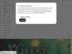 Sites similar to geekytendencies.etsy.com