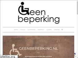 Sites similar to geenbeperking.nl