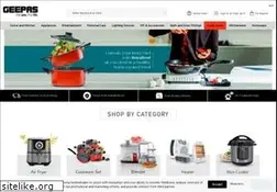Sites similar to geepas.com