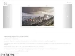 Sites similar to geese-papier.de
