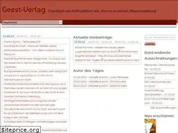 Sites similar to geest-verlag.de
