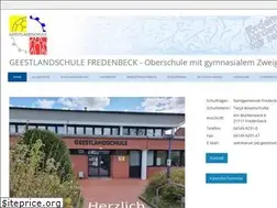 Sites similar to geestlandschulefredenbeck.de