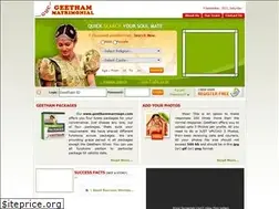 Sites similar to geethammarriage.com