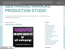 Sites similar to geethanjalikaraokestudio.blogspot.com