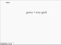 Sites similar to geexy.com
