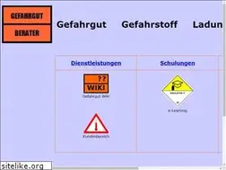 Sites similar to gefahrgutberater.de
