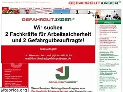 Sites similar to gefahrgutjaeger.de