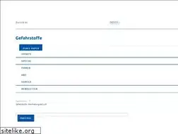 Sites similar to gefahrstoffe.de