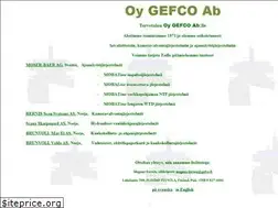 Sites similar to gefco.fi