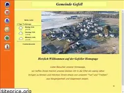 Sites similar to gefell.de