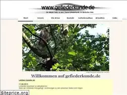 Sites similar to gefiederkunde.de