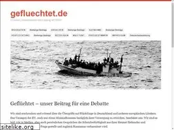Sites similar to gefluechtet.de
