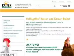Sites similar to gefluegelhof-kaiser.de