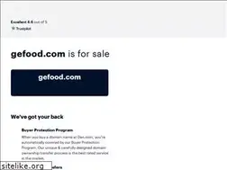 Sites similar to gefood.com