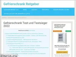 Sites similar to gefrierschraenke-testsieger.de