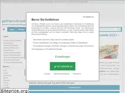 Sites similar to gefrierschrank.net